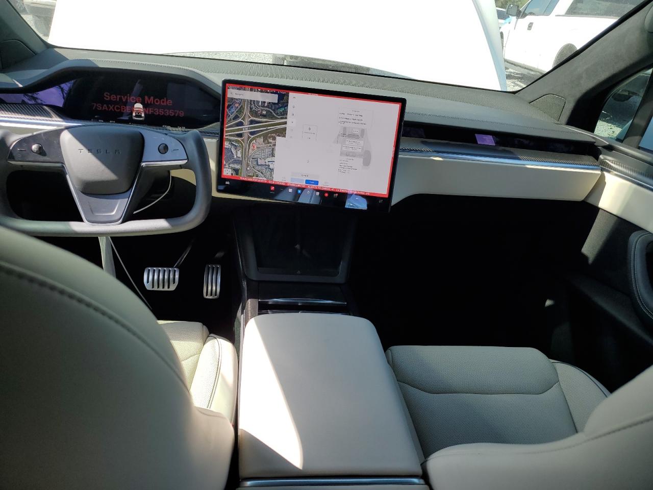 2022 TESLA MODEL X  VIN:7SAXCBE6XNF353579