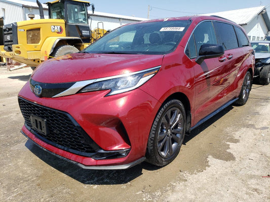 2022 TOYOTA SIENNA XSE VIN:5TDXRKEC4NS133755