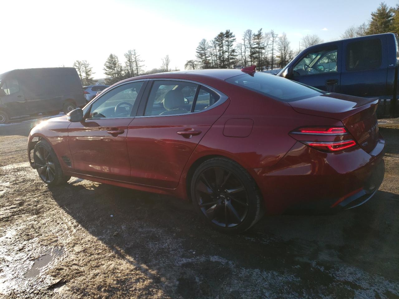 2023 GENESIS G70 BASE VIN:KMTG34TA3PU105945