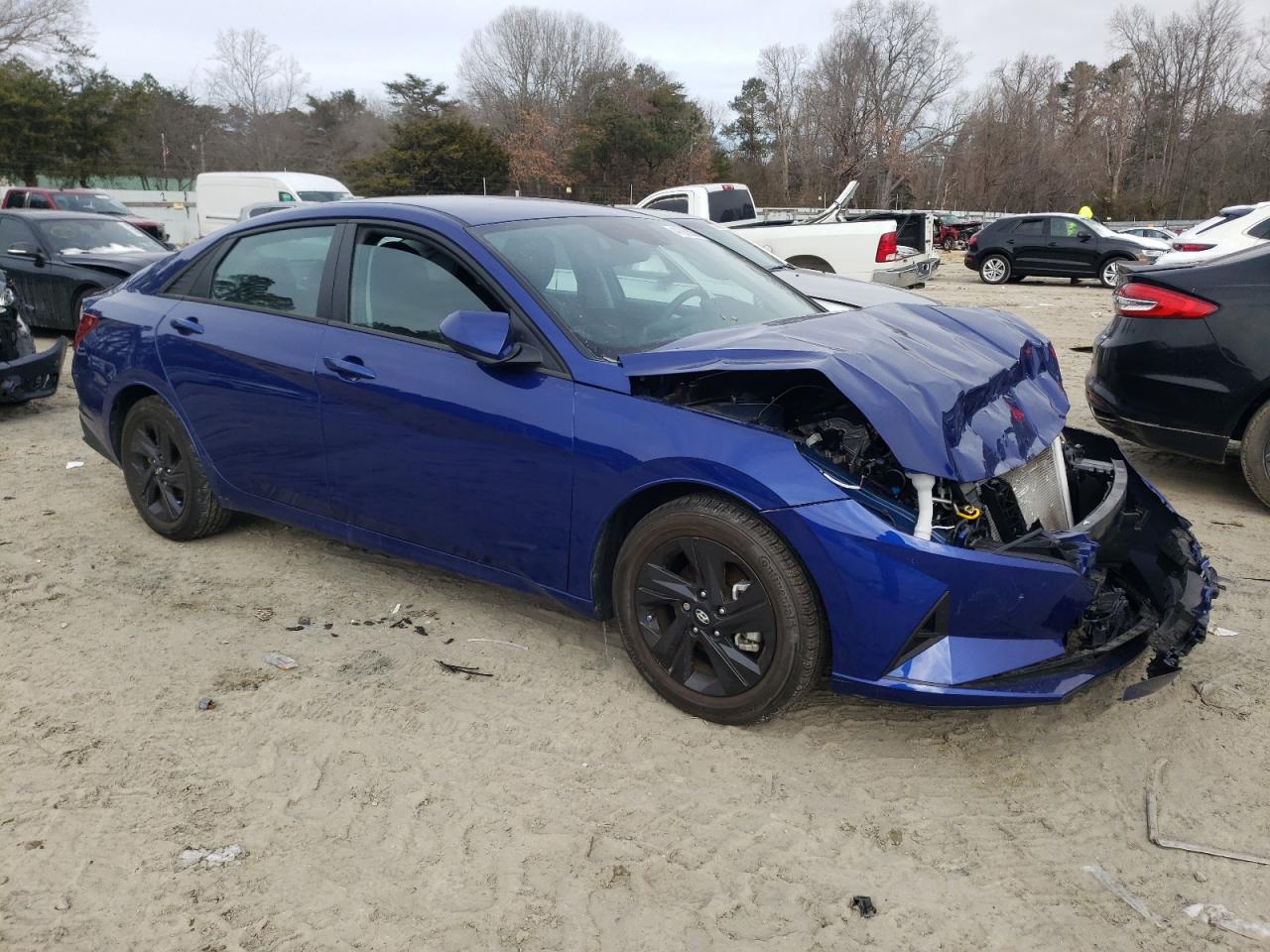 2022 HYUNDAI ELANTRA SEL VIN:5NPLM4AG2NH080707