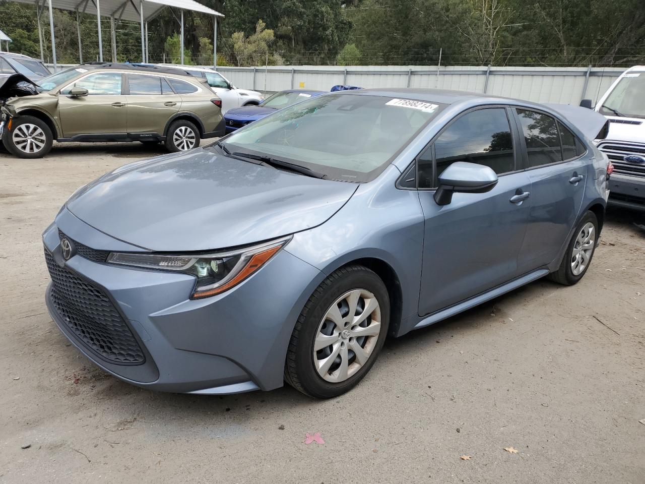 2022 TOYOTA COROLLA LE VIN:JTDEPMAE7NJ225357