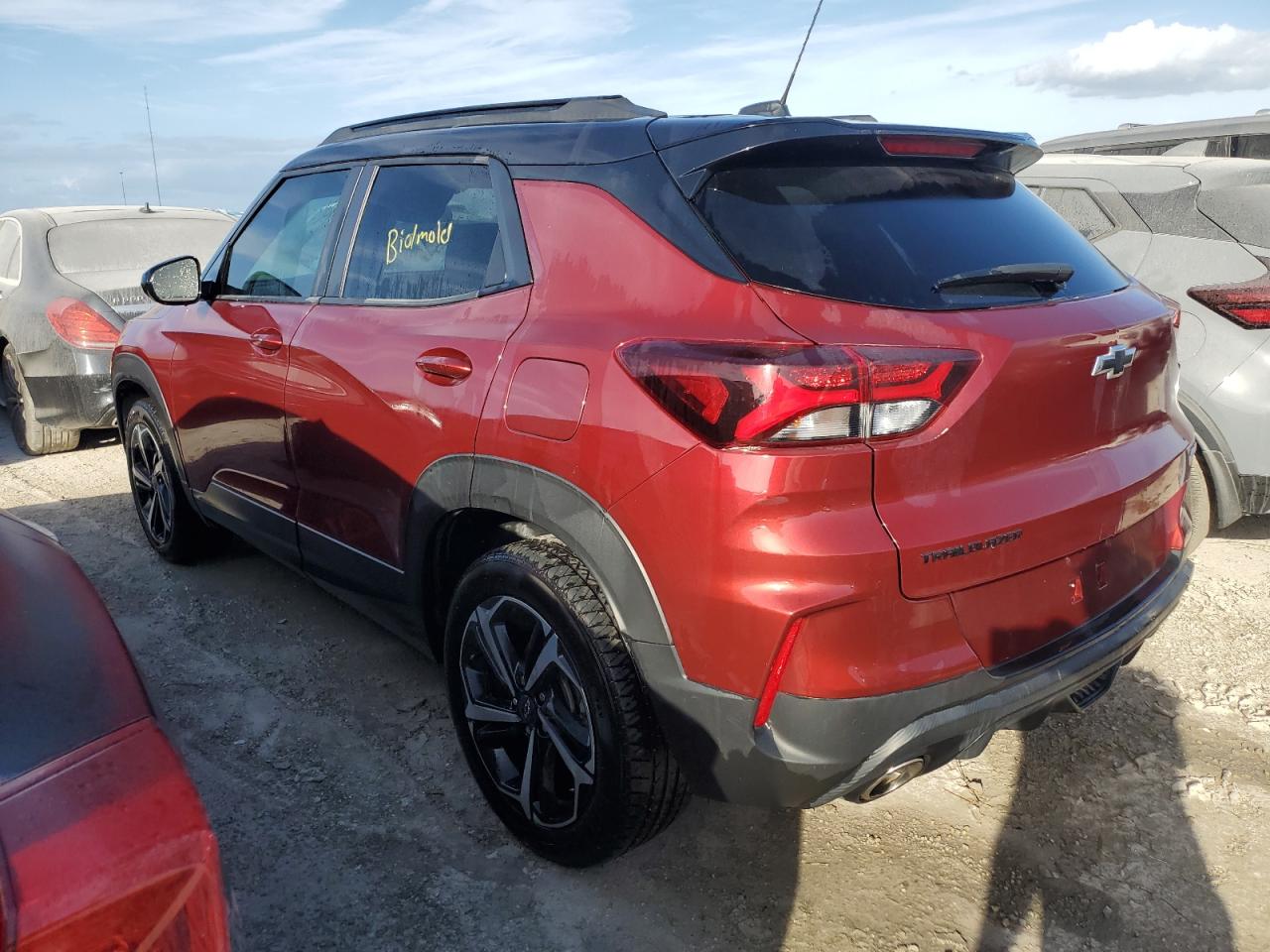 2022 CHEVROLET TRAILBLAZER RS VIN:KL79MTSL5NB114105