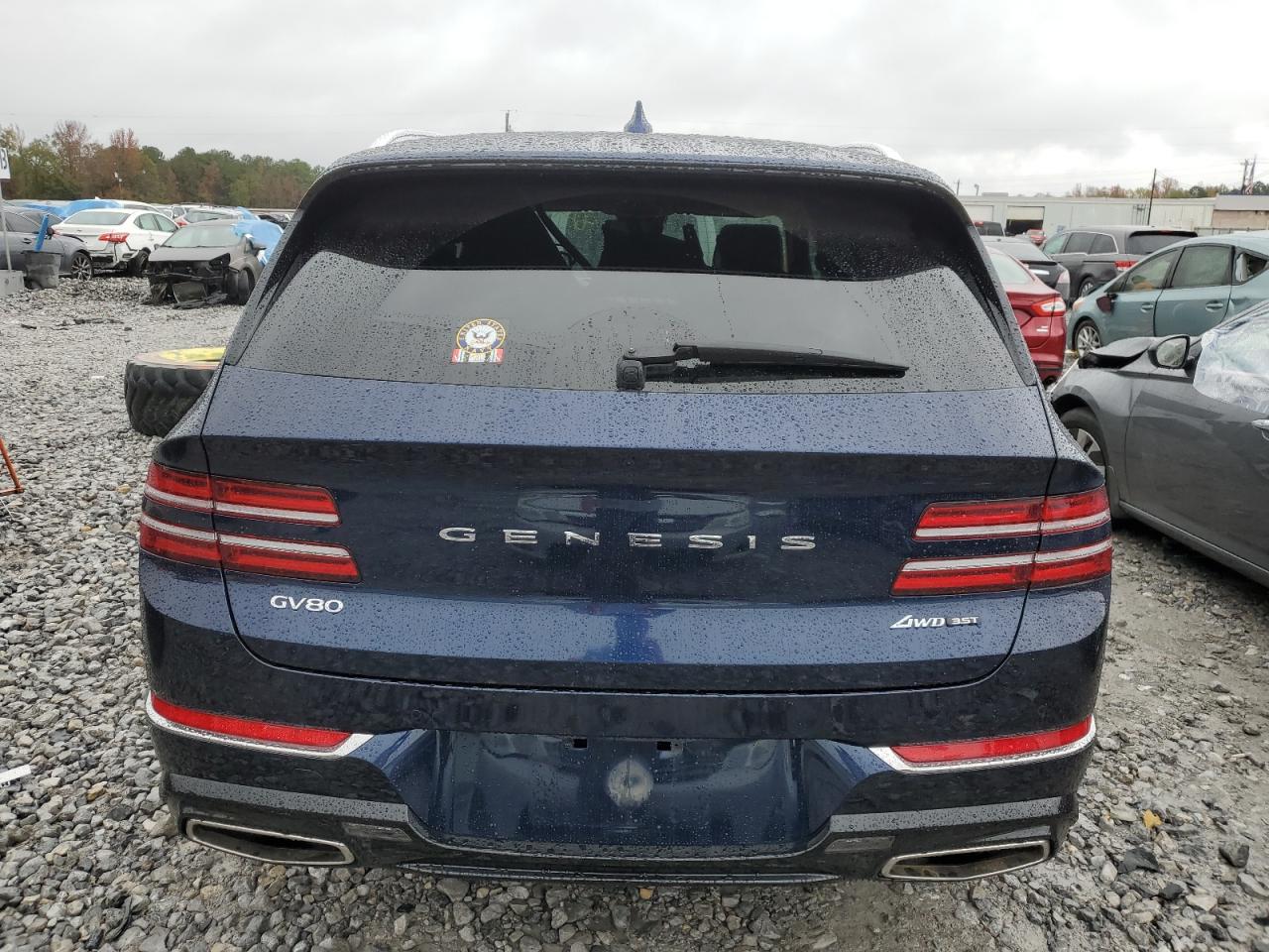 2022 GENESIS GV80 BASE VIN:KMUHCESC0NU079164