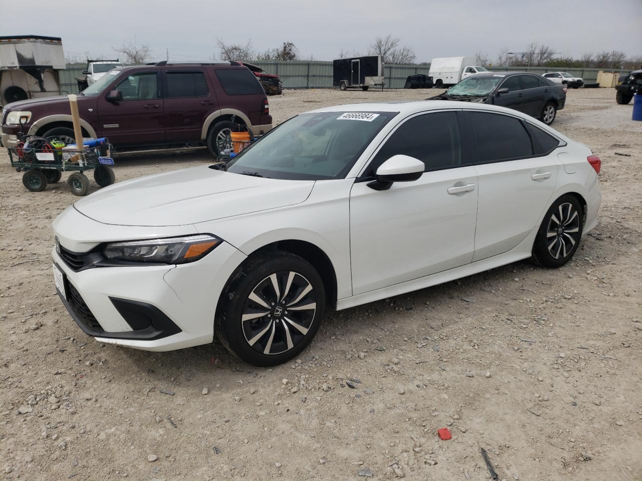 2023 HONDA CIVIC EX VIN:2HGFE1F76PH321134