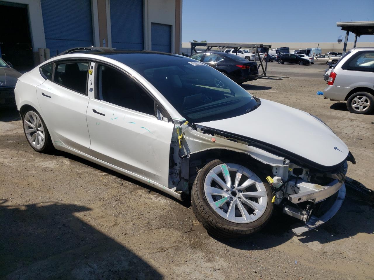 2022 TESLA MODEL 3  VIN:5YJ3E1EA1NF142999