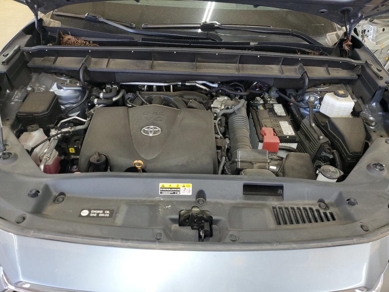 2022 TOYOTA HIGHLANDER PLATINUM VIN:5TDFZRBH5NS255058