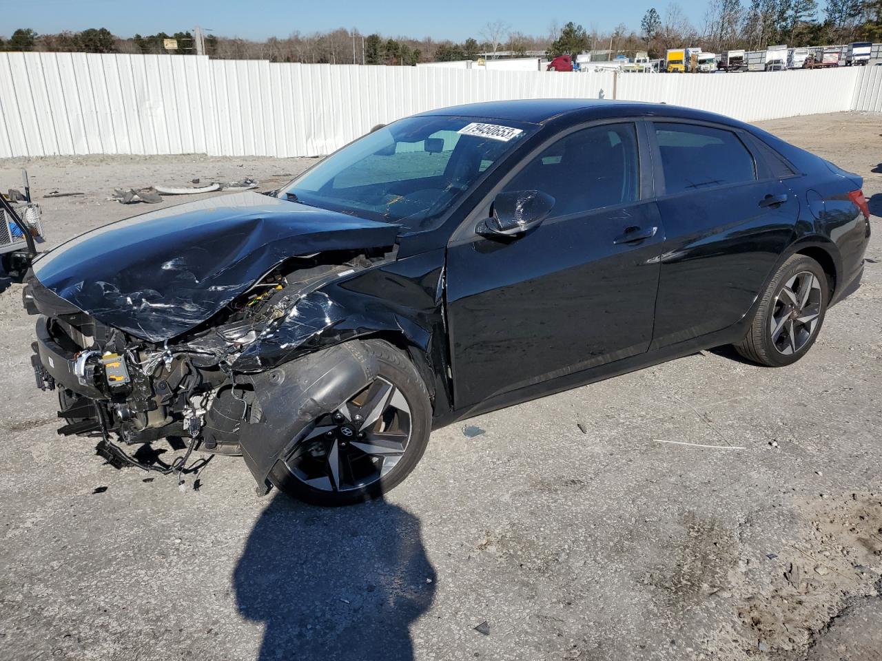2023 HYUNDAI ELANTRA SEL VIN:KMHLS4AGXPU511451