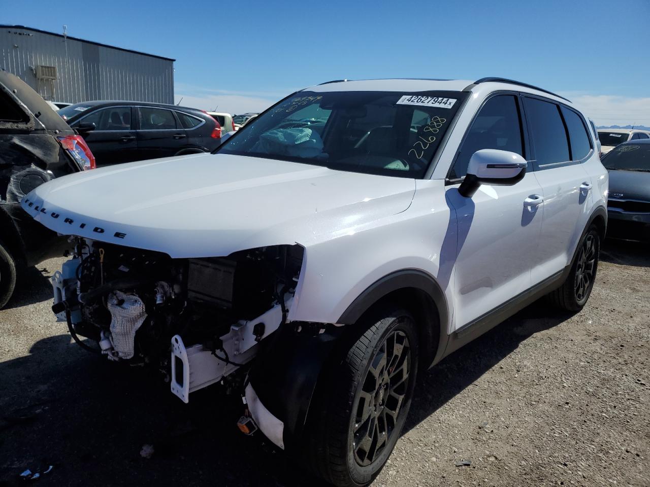 2022 KIA TELLURIDE EX VIN:5XYP3DHC9NG226888