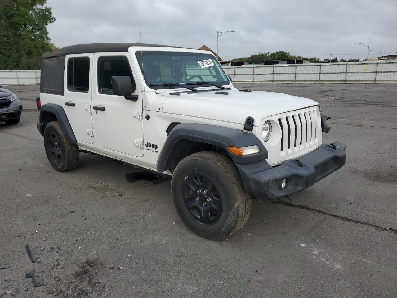 2022 JEEP WRANGLER UNLIMITED SPORT VIN:1C4HJXDN2NW253579