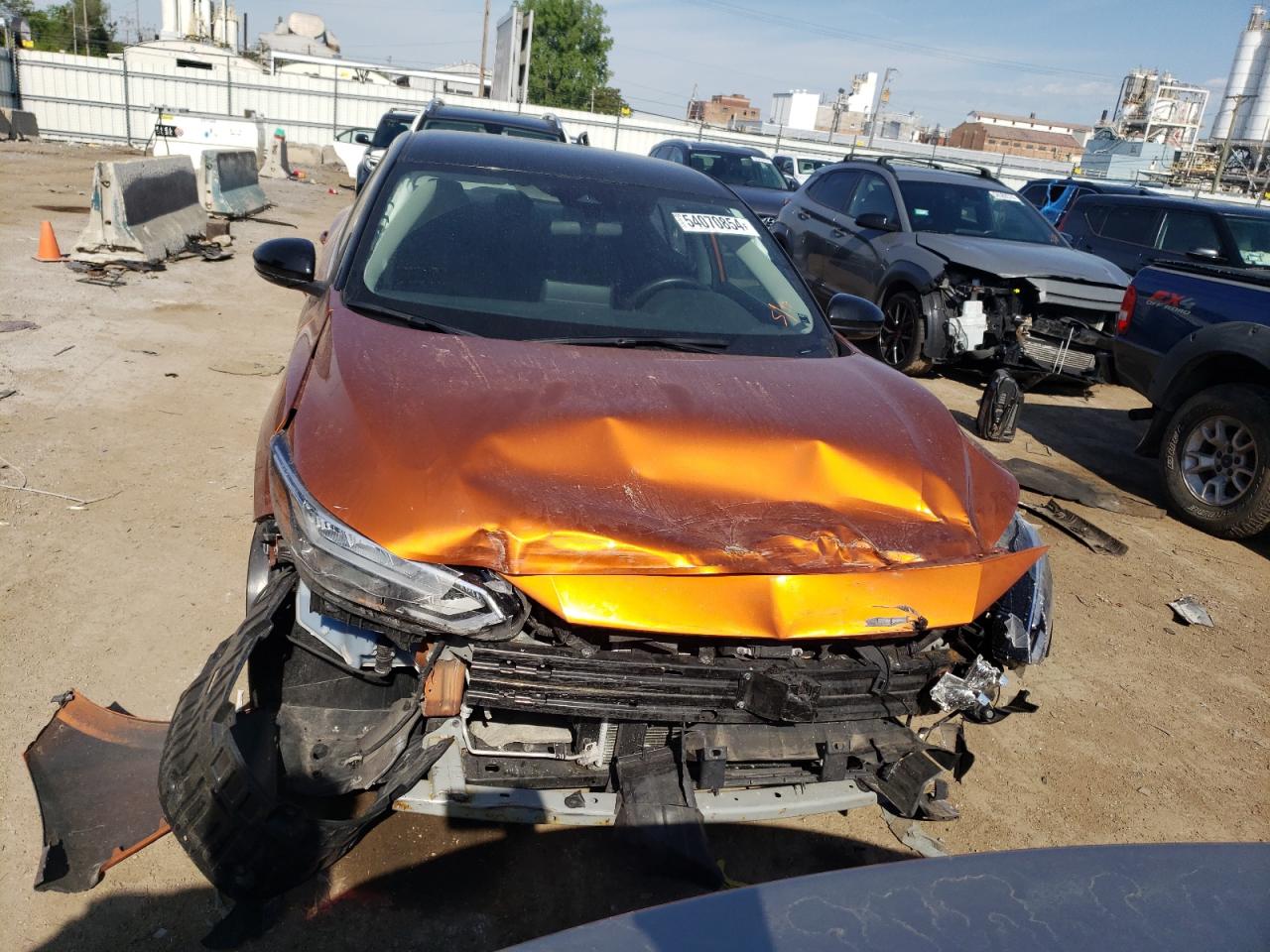 2022 NISSAN SENTRA SR VIN:3N1AB8DV9NY214360