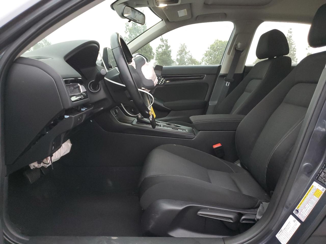 2022 HONDA CIVIC EX VIN:JHMFE1F79NX007404
