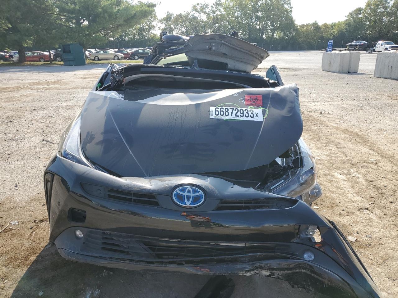 2022 TOYOTA PRIUS LE VIN:JTDL9MFU4N3036588