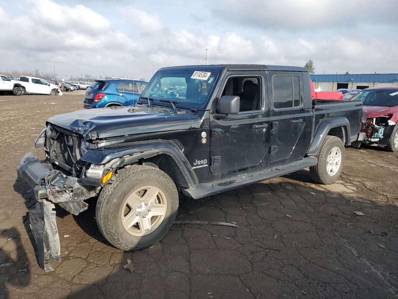 2022 JEEP GLADIATOR OVERLAND VIN:1C6HJTFG0NL100893