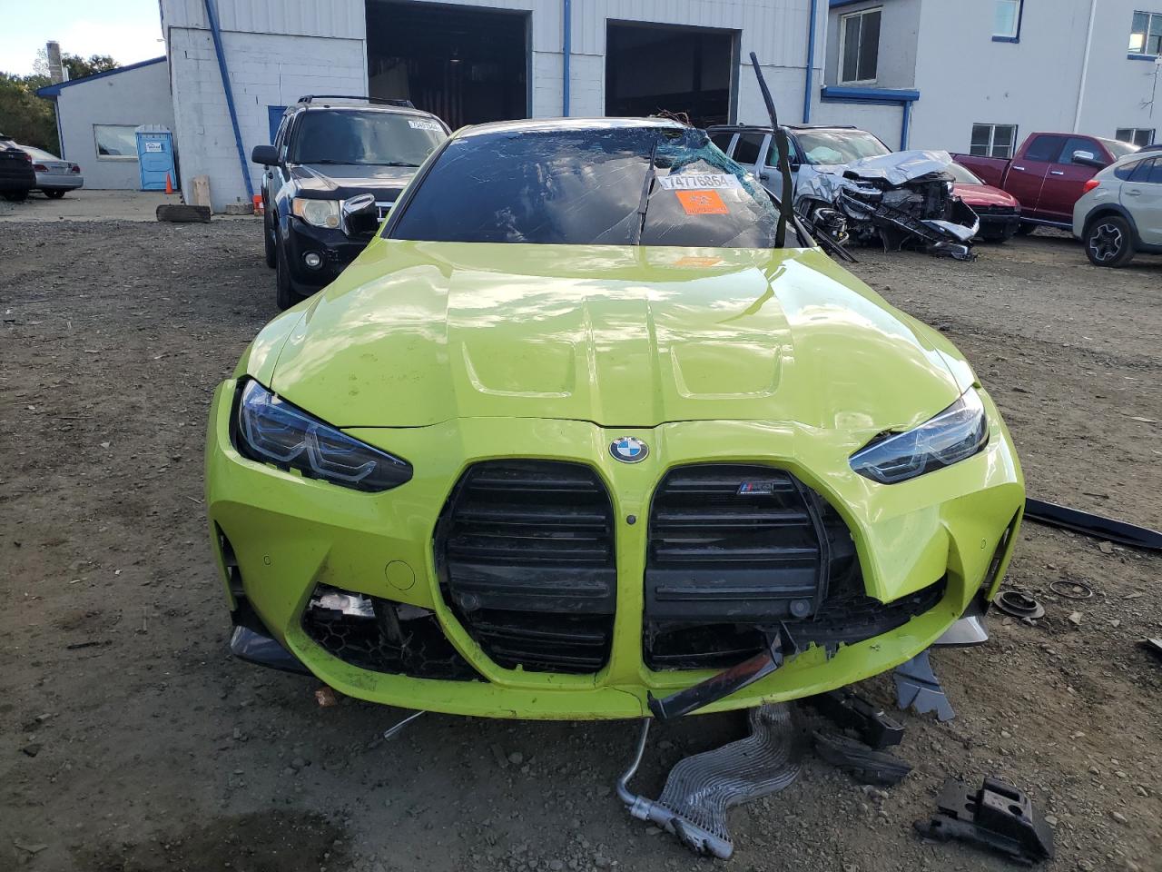 2022 BMW M4 COMPETITION VIN:WBS43AZ01NCJ02844