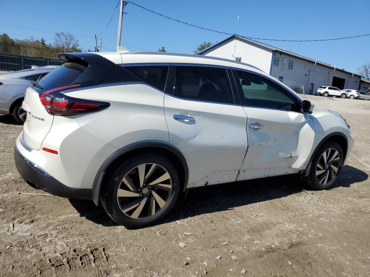 2022 NISSAN MURANO PLATINUM VIN:5N1AZ2DJ9NC107574