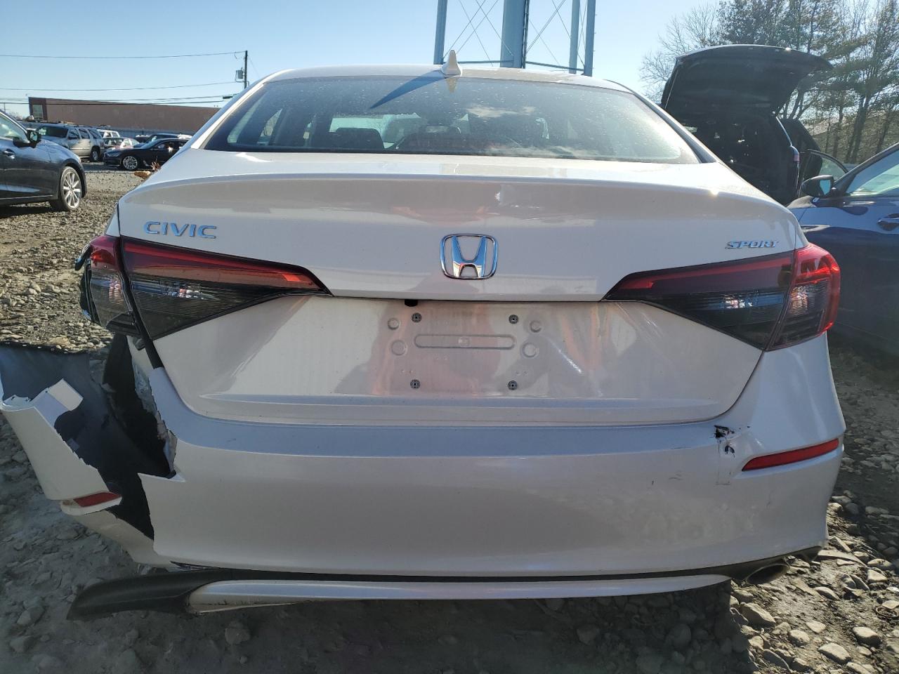 2023 HONDA CIVIC SPORT VIN:2HGFE2F57PH527681