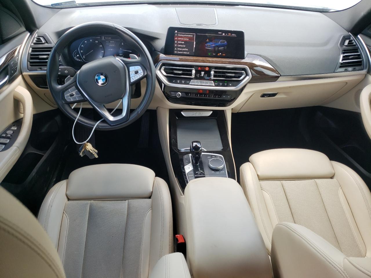 2022 BMW X3 SDRIVE30I VIN:5UX43DP00N9K82664
