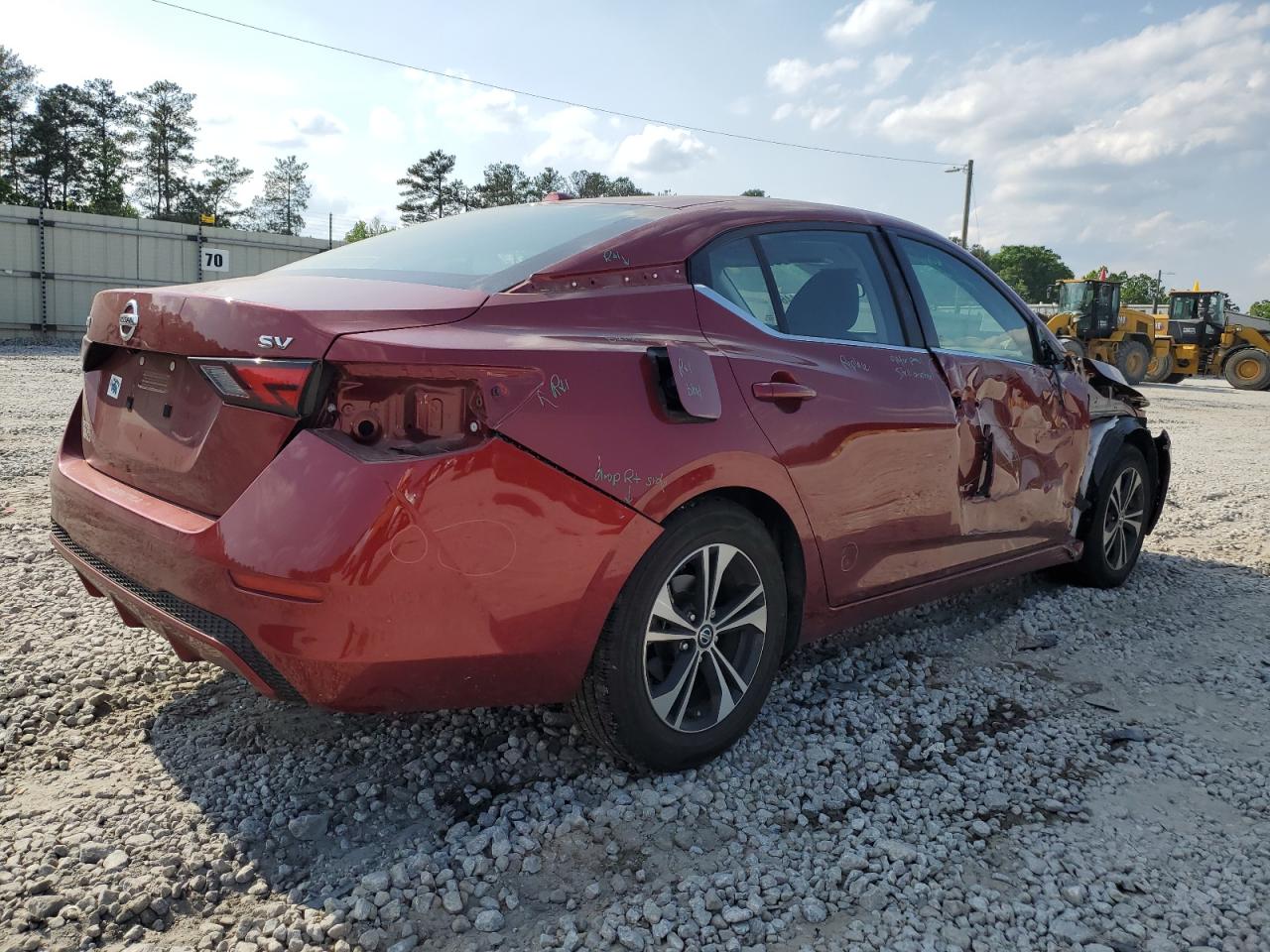 2023 NISSAN SENTRA SV VIN:3N1AB8CV6PY229659