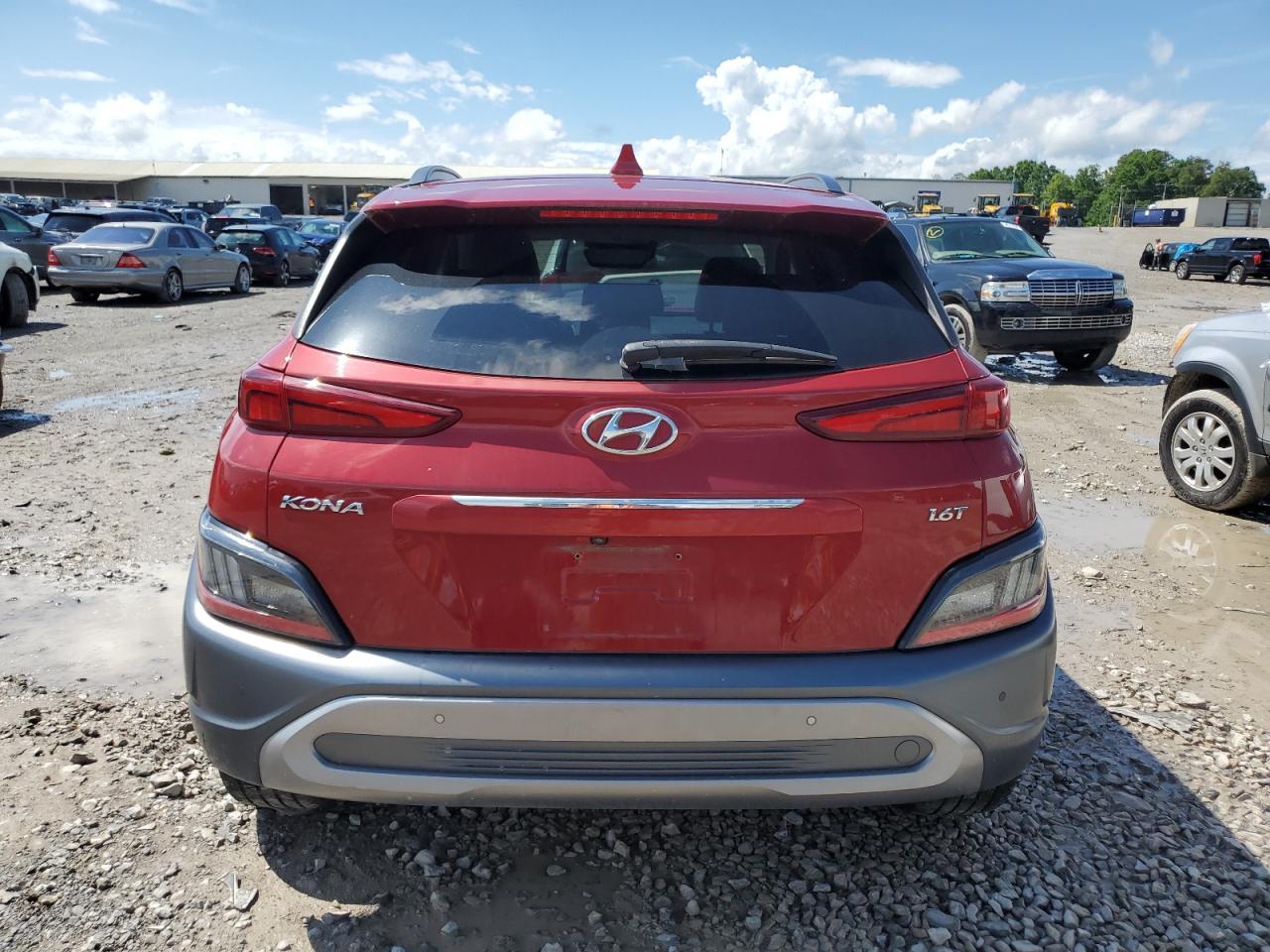 2022 HYUNDAI KONA LIMITED VIN:KM8K53A37NU782992