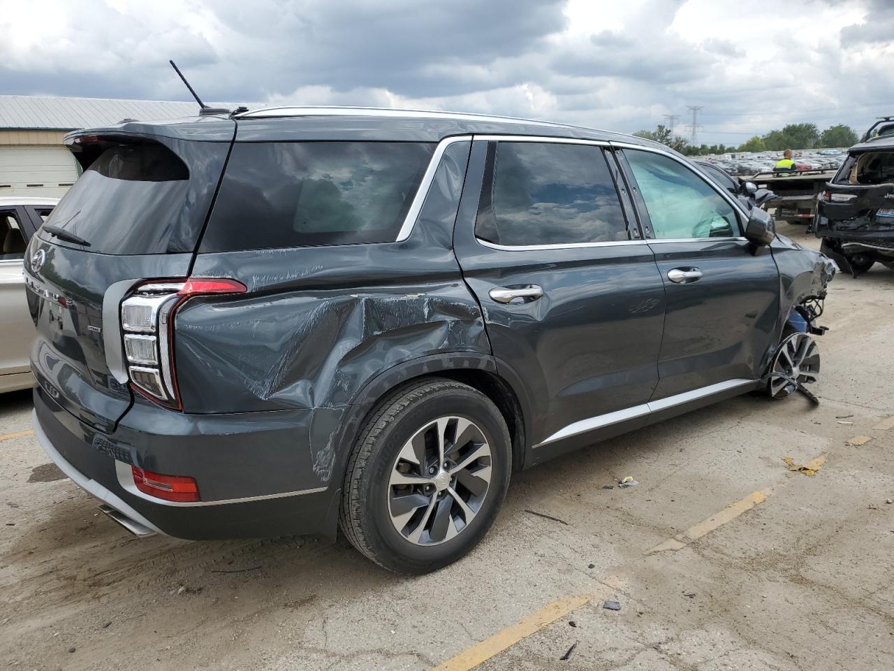 2022 HYUNDAI PALISADE SEL VIN:KM8R2DHE4NU483206