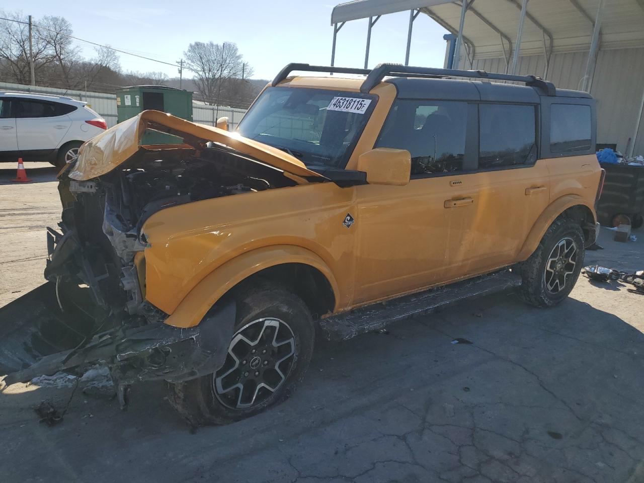 2022 FORD BRONCO BASE VIN:1FMEE5BP5NLB59094