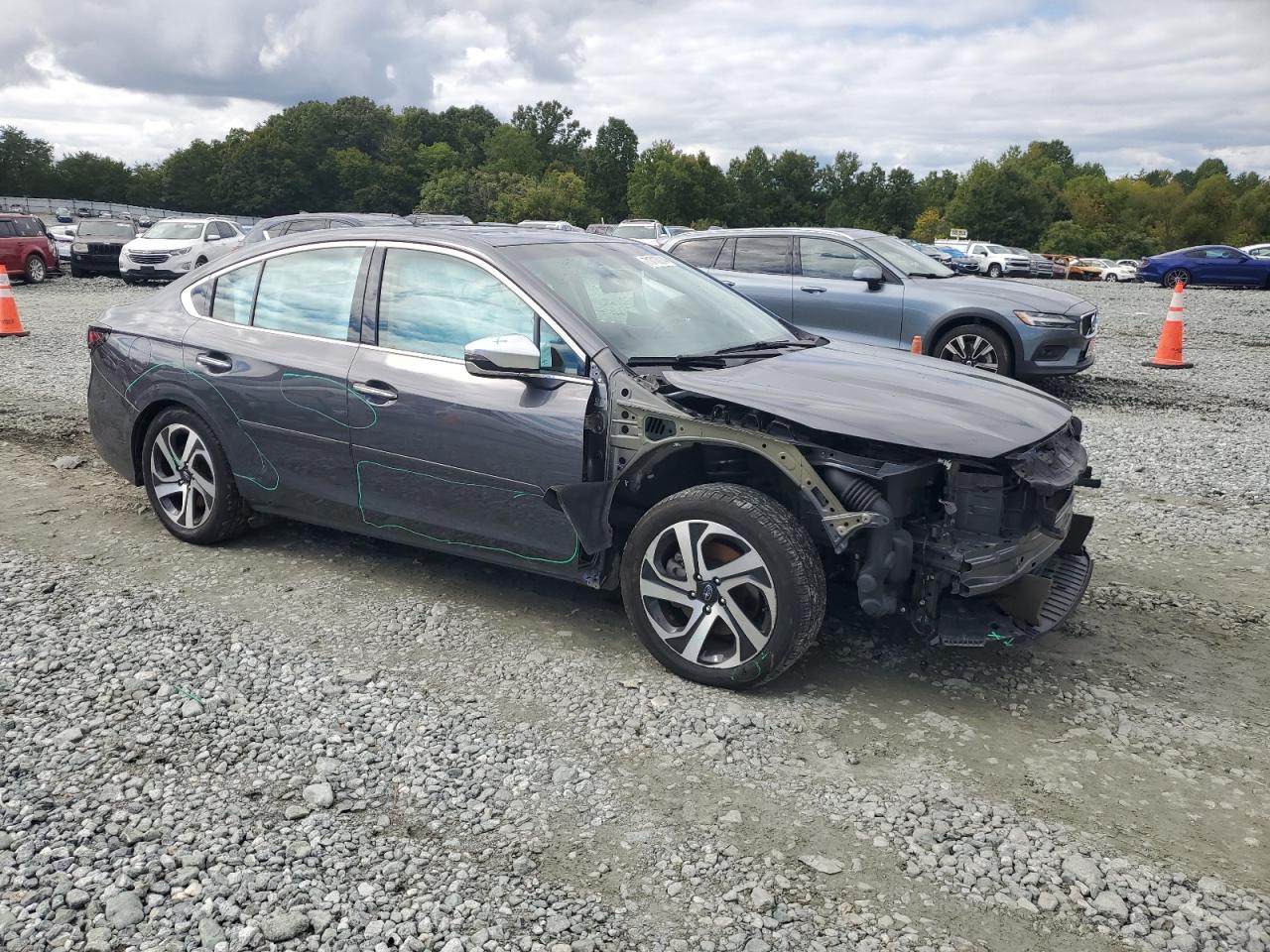 2022 SUBARU LEGACY TOURING XT VIN:4S3BWGP60N3020992