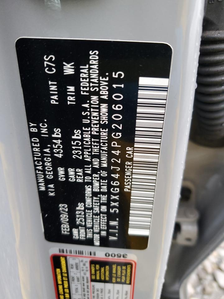 2023 KIA K5 GT LINE VIN:5XXG64J24PG206015