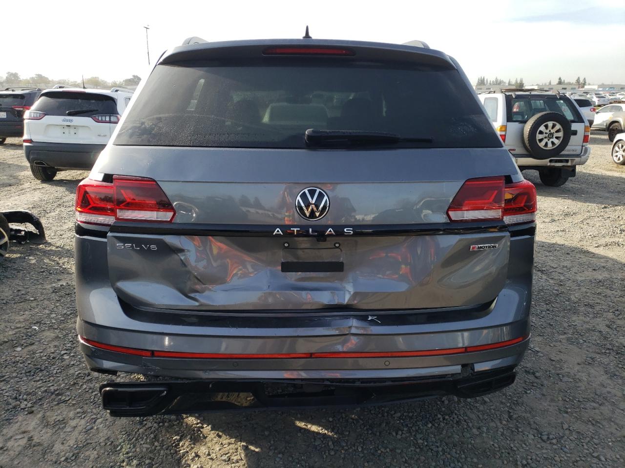 2022 VOLKSWAGEN ATLAS SEL R-LINE VIN:1V2SR2CA5NC550510