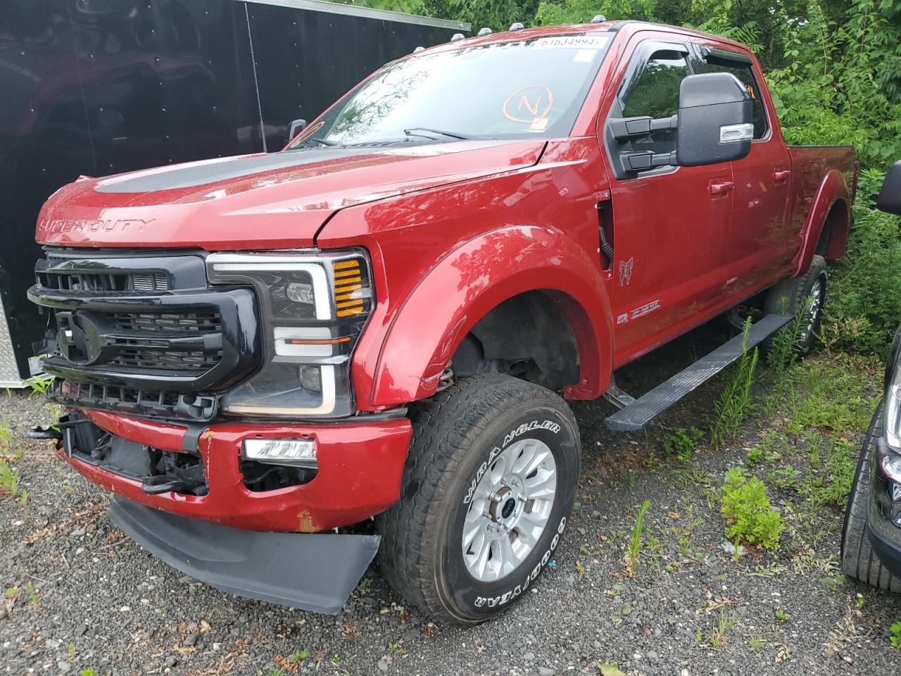 2022 FORD F350 SUPER DUTY VIN:1FT8W3BT6NEC30744