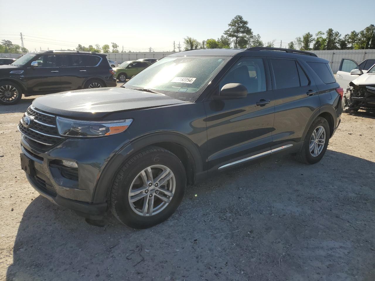 2022 FORD EXPLORER XLT VIN:1FMSK7DH9NGB02452