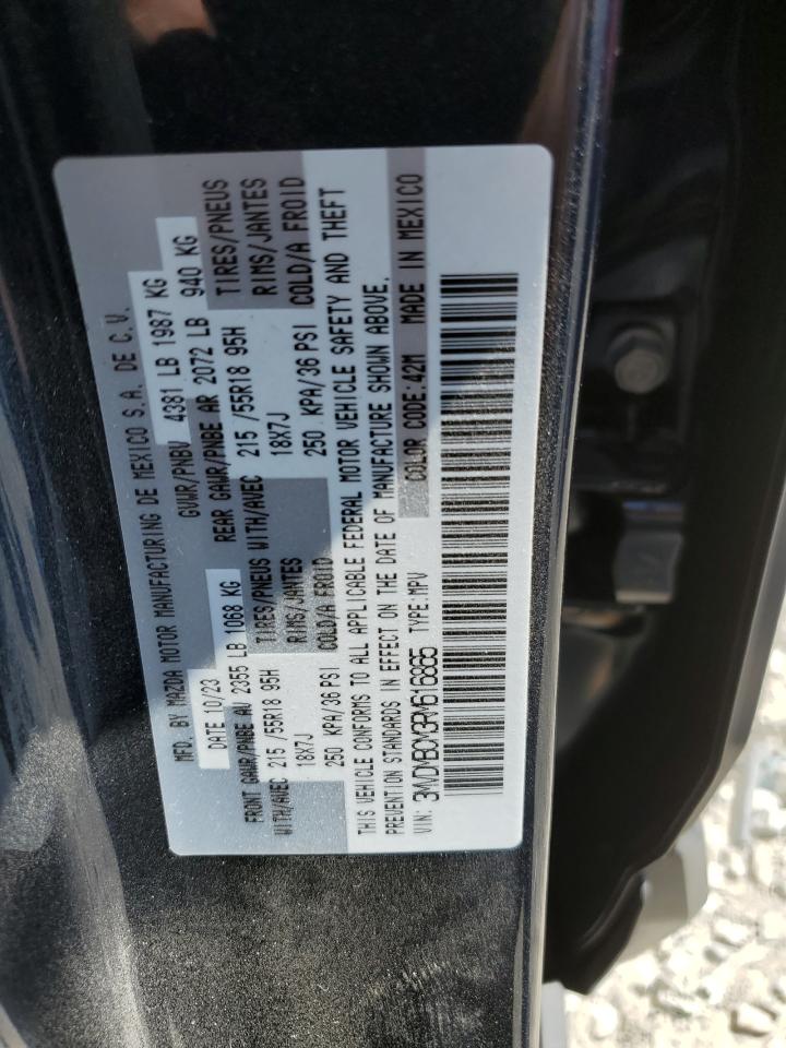 2024 MAZDA CX-30 PREFERRED VIN:3MVDMBCM3RM616865