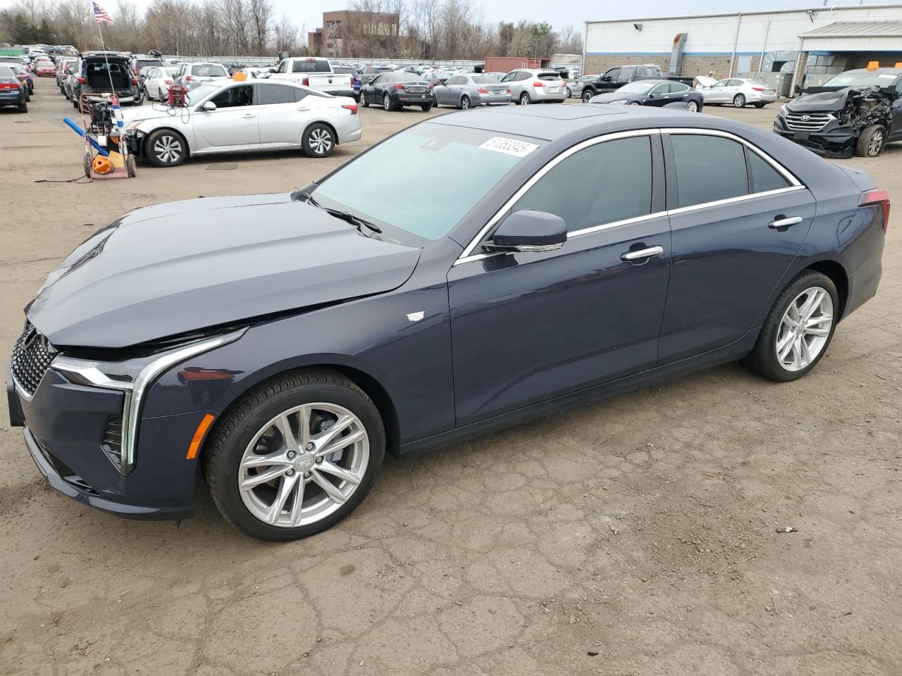 2024 CADILLAC CT4 LUXURY + VIN:1G6DK5RK2R0131430