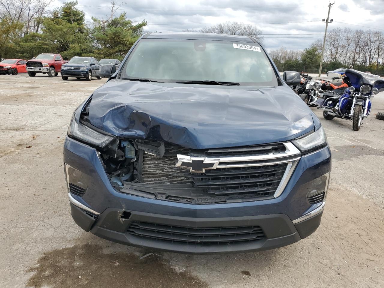 2022 CHEVROLET TRAVERSE LS VIN:1GNEVFKW8NJ190604