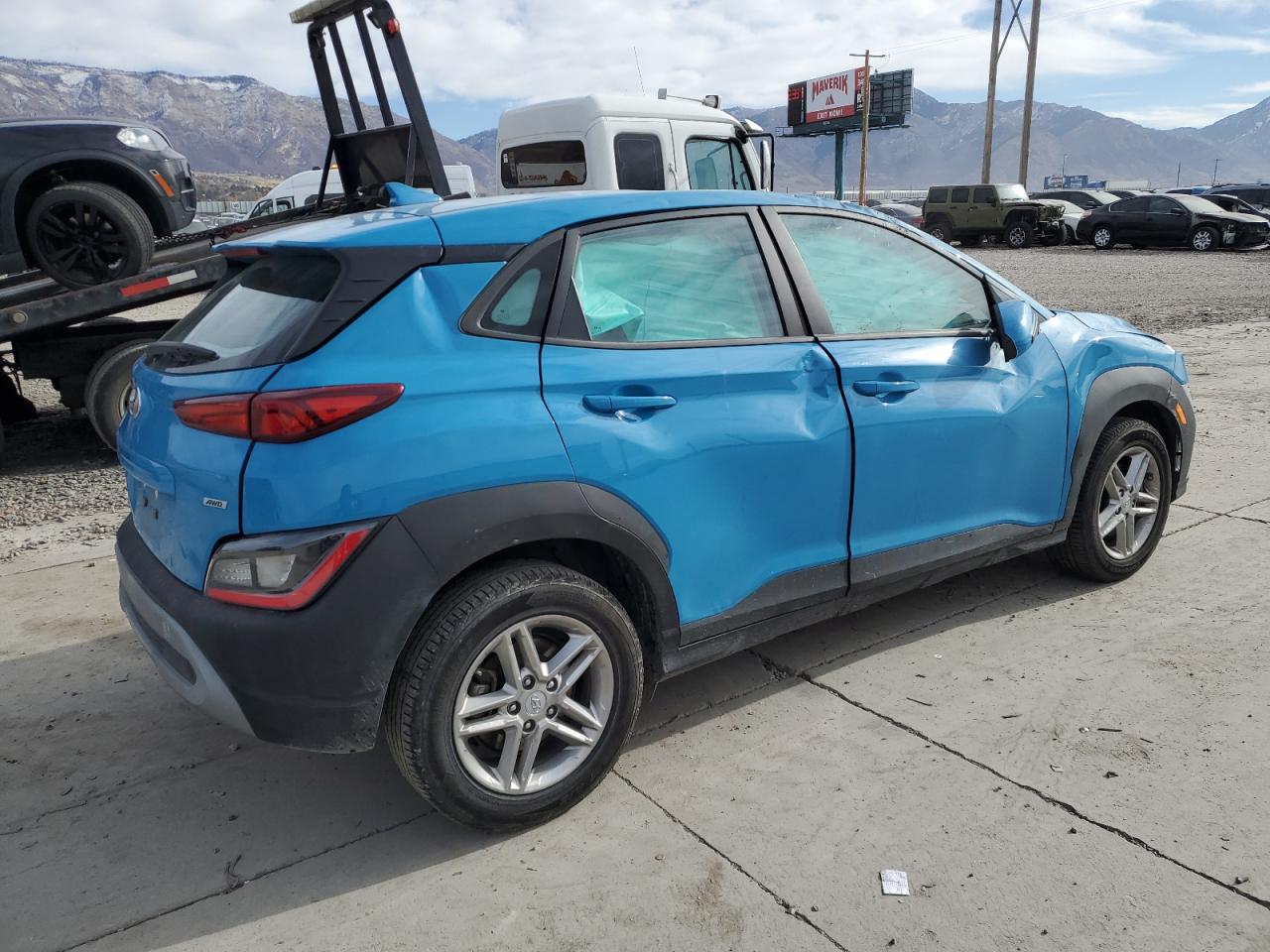 2022 HYUNDAI KONA SEL VIN:KM8K2CAB7NU874961