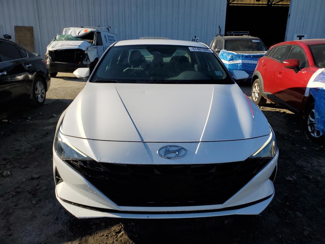 2023 HYUNDAI ELANTRA BLUE VIN:KMHLM4AJ0PU036690