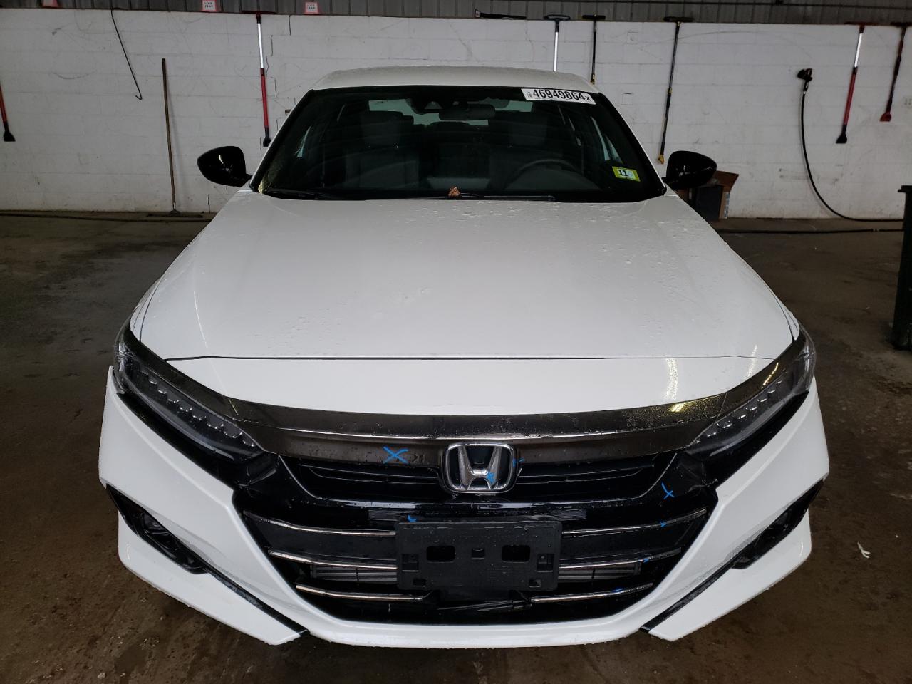2022 HONDA ACCORD SPORT VIN:1HGCV1F38NA095416