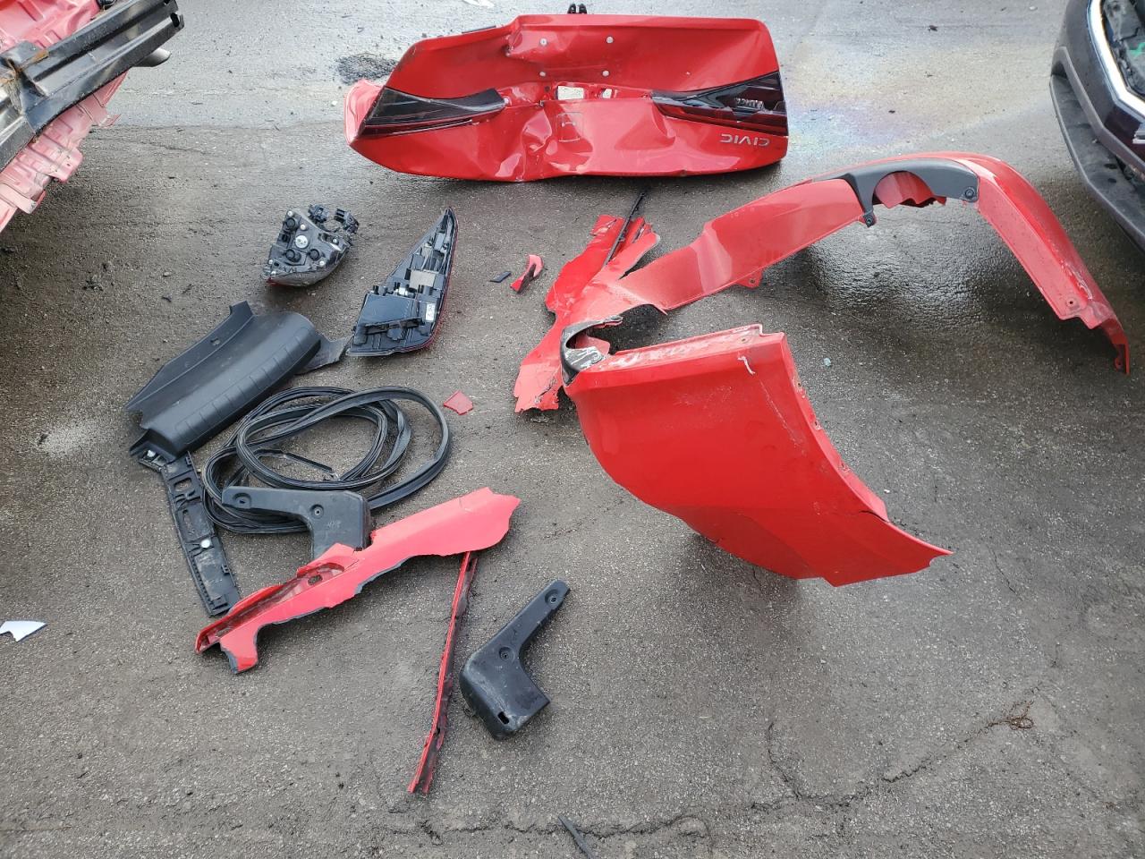 2022 HONDA CIVIC LX VIN:2HGFE2F2XNH595752
