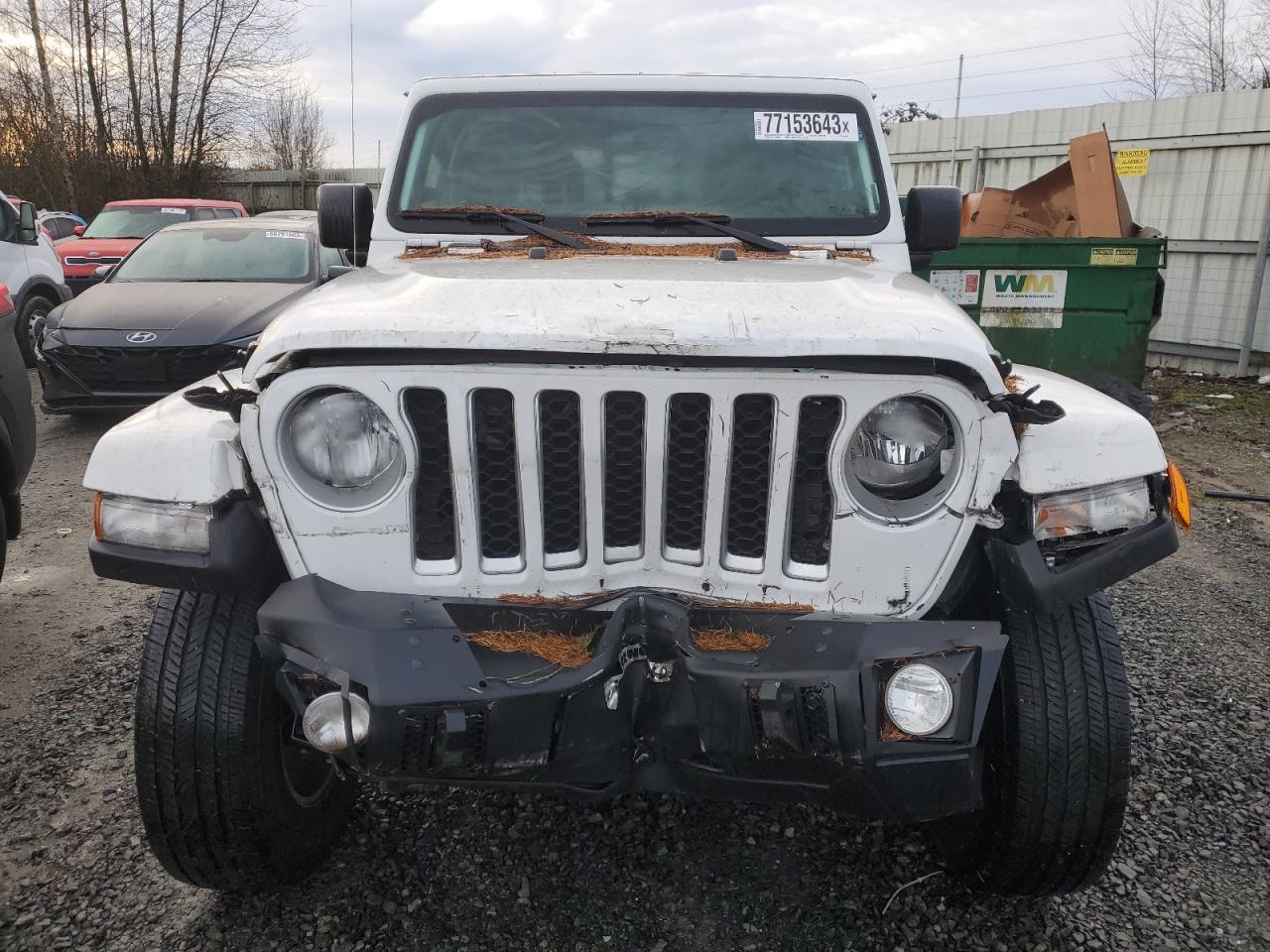 2022 JEEP GLADIATOR OVERLAND VIN:1C6HJTFG2NL140540