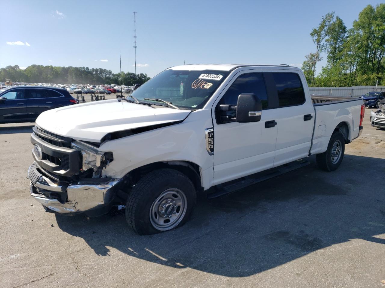 2022 FORD F250 SUPER DUTY VIN:1FT7W2A64NEC55787