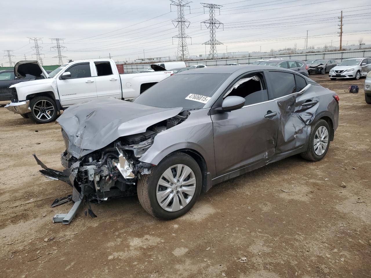 2023 NISSAN SENTRA S VIN:3N1AB8BV0PY285971