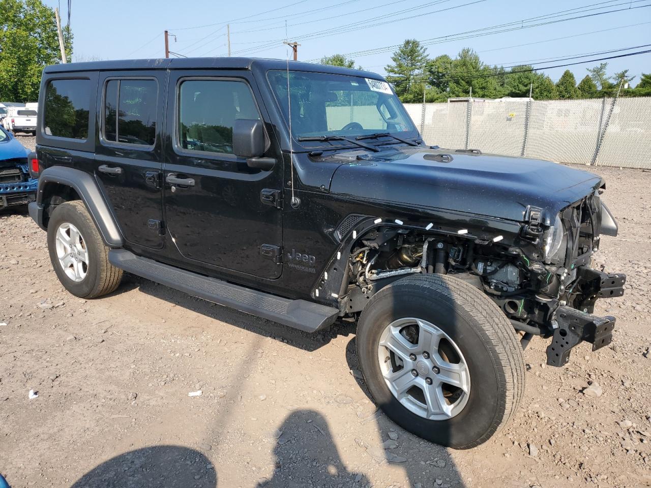 2022 JEEP WRANGLER UNLIMITED SPORT VIN:1C4HJXDG1NW155435