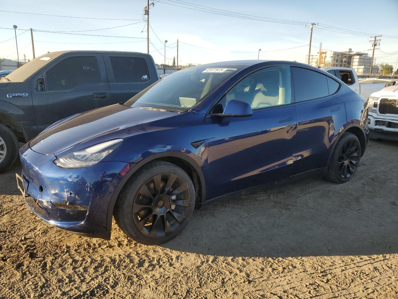 2022 TESLA MODEL Y  VIN:7SAYGDEE8NA003845