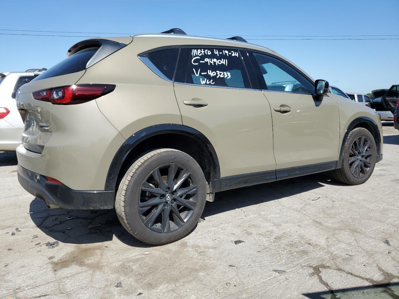 2024 MAZDA CX-5 CARBON TURBO VIN:JM3KFBAY4R0403233