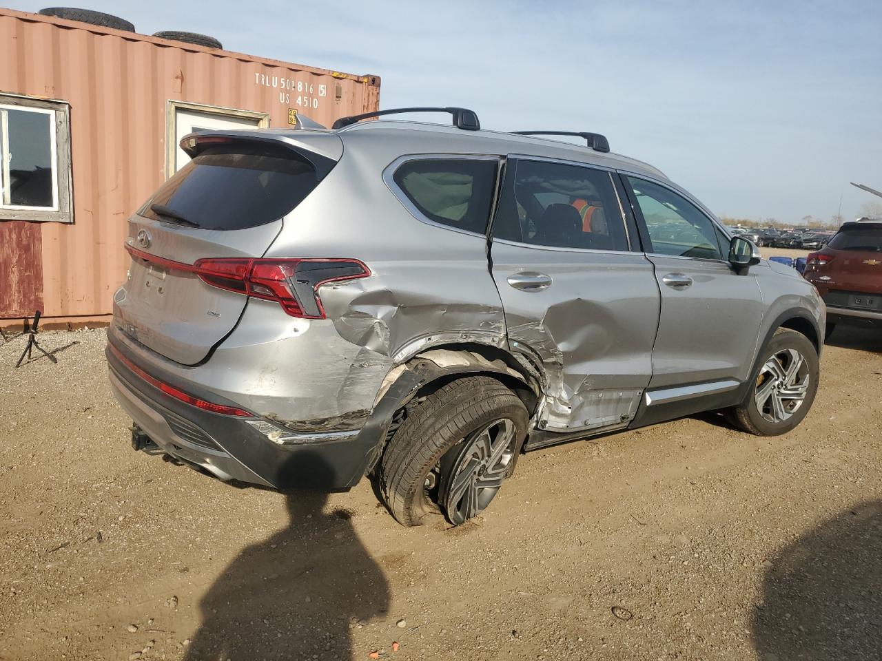2022 HYUNDAI SANTA FE SEL VIN:5NMS6DAJ0NH400461