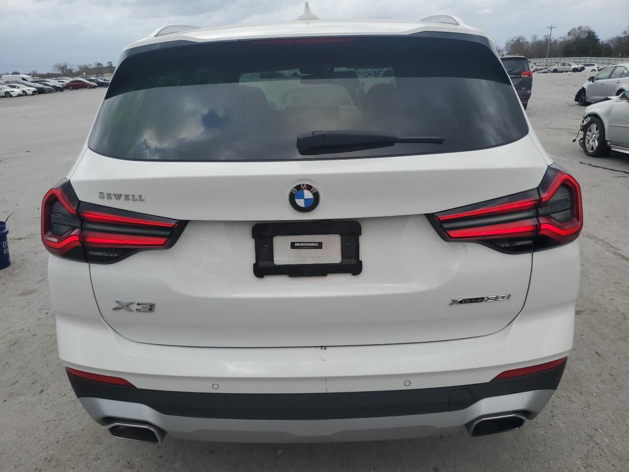 2022 BMW X3 XDRIVE30I VIN:5UX53DP04N9K31737