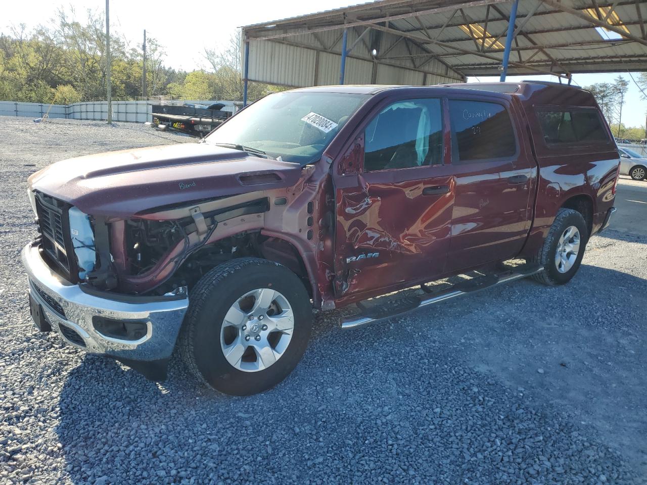 2023 RAM 1500 BIG HORN/LONE STAR VIN:1C6RRFFG8PN546988