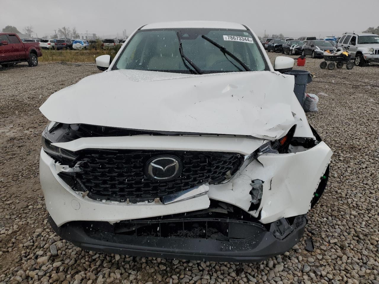 2022 MAZDA CX-5 SELECT VIN:JM3KFBBMXN1596763
