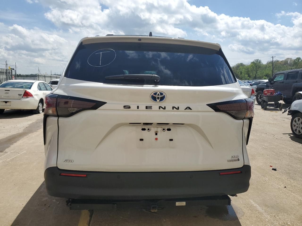 2023 TOYOTA SIENNA XLE VIN:5TDYSKFC9PS075829
