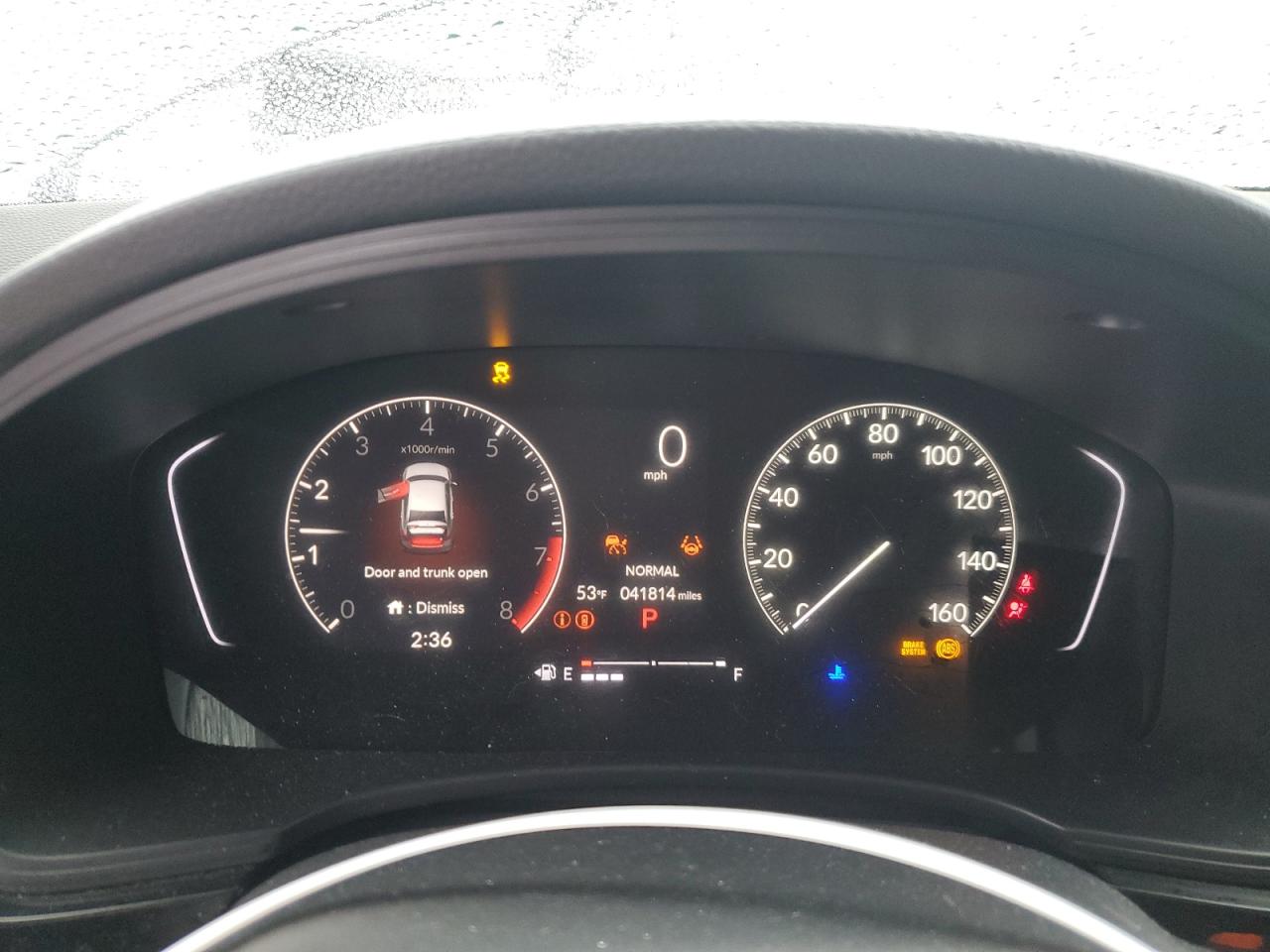 2022 HONDA CIVIC SPORT VIN:2HGFE2F54NH519633