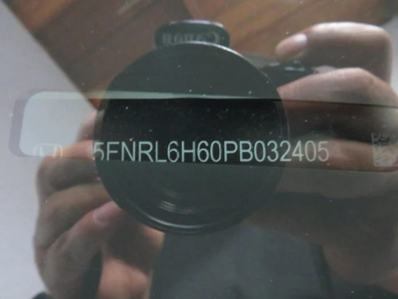 2023 HONDA ODYSSEY EXL VIN:5FNRL6H60PB032405